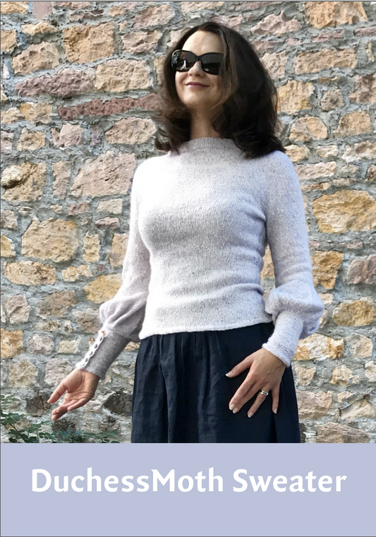 Strickanleitung Pullover »DuchessMoth Sweater«